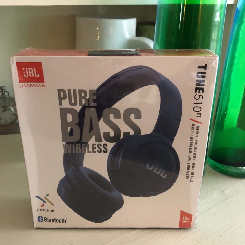 JBL Tune 510BT Bluetooth Wireless Headphones 40 Hour Battery - Picture 2 of 6